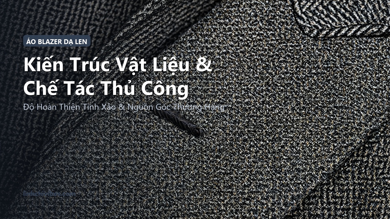 Top 10 Áo Vest Blazer Dạ Len Dáng Rộng Oversized Quyền Lực 2026 - Kiến trúc vật liệu và chế tác thủ công (linhchivibes.com)