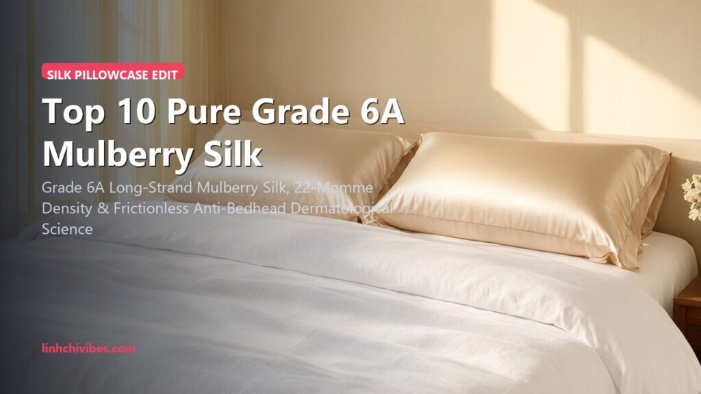 Top 10 Pure Grade 6A Mulberry Silk Pillowcases for Anti-Aging Skin and Frizz-Free Hair (linhchivibes.com)
