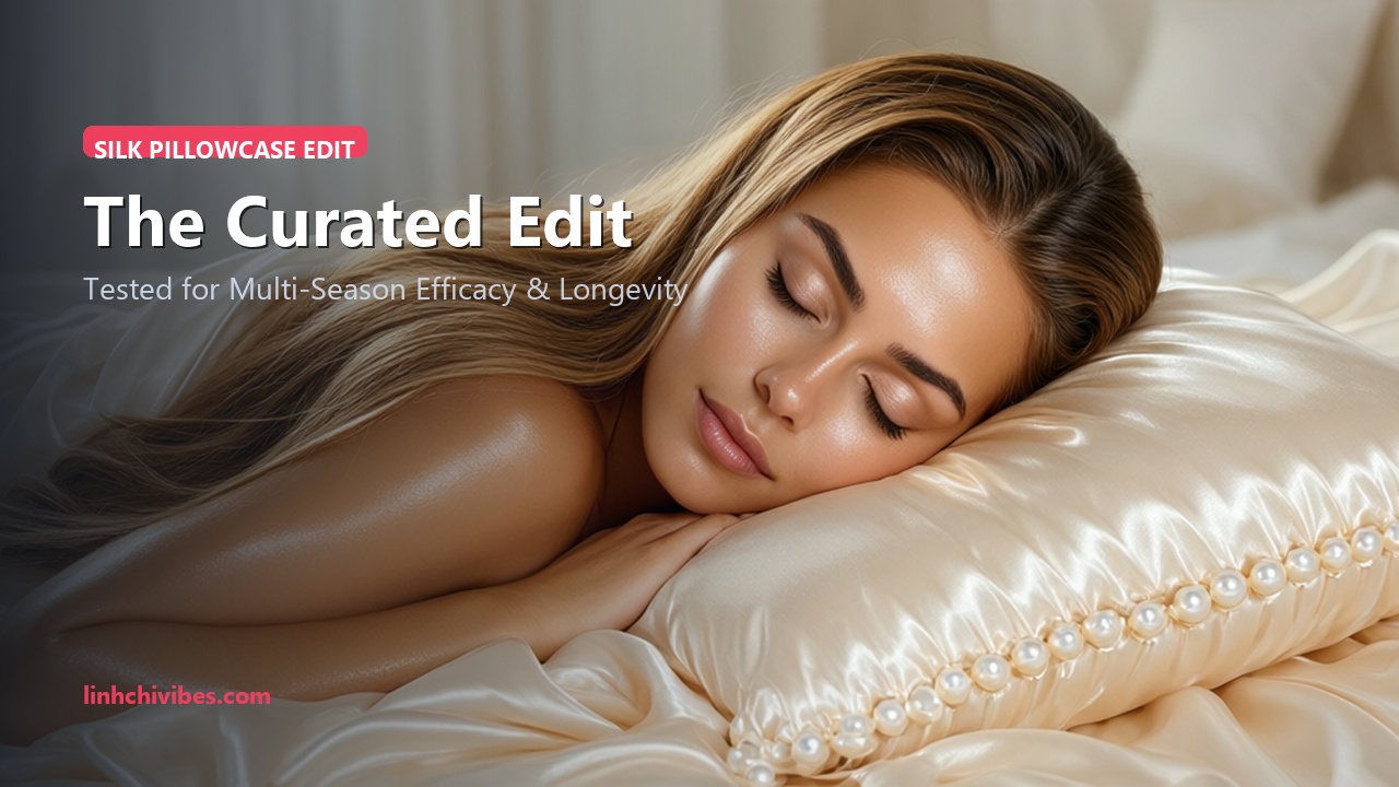 Top 10 Pure Grade 6A Mulberry Silk Pillowcases for Anti-Aging Skin and Frizz-Free Hair - The Curated Edit (linhchivibes.com)