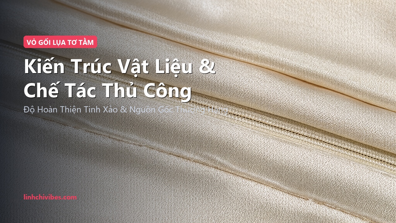 Top 10 Vỏ Gối Lụa Tơ Tằm Mulberry 6A Chống Lão Hóa & Mượt Tóc 2026 - Kiến trúc vật liệu và chế tác thủ công (linhchivibes.com)