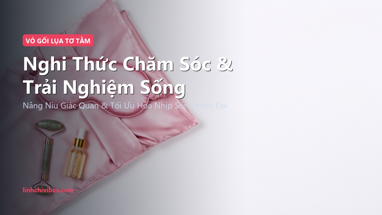 Top 10 Vỏ Gối Lụa Tơ Tằm Mulberry 6A Chống Lão Hóa & Mượt Tóc 2026 - Nghi thức chăm sóc và trải nghiệm sống (linhchivibes.com)