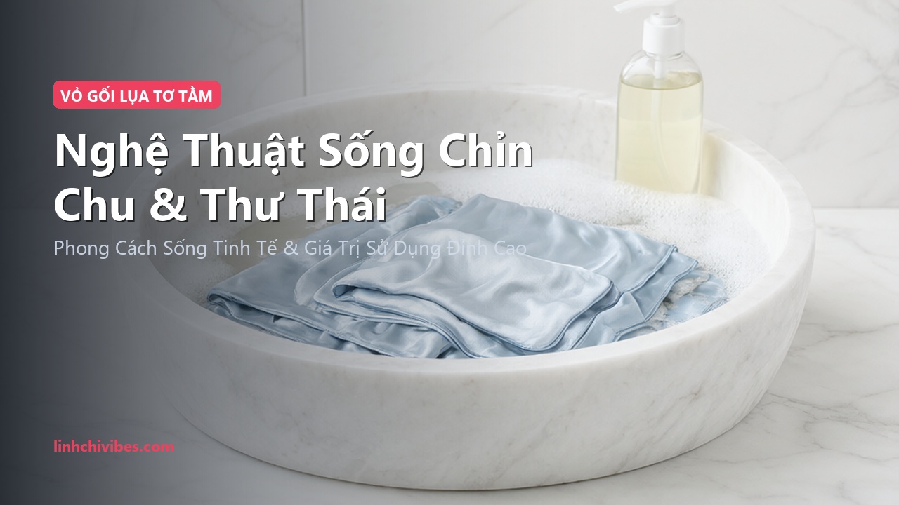Top 10 Vỏ Gối Lụa Tơ Tằm Mulberry 6A Chống Lão Hóa & Mượt Tóc 2026 - Nghệ thuật sống chỉn chu và thư thái (linhchivibes.com)