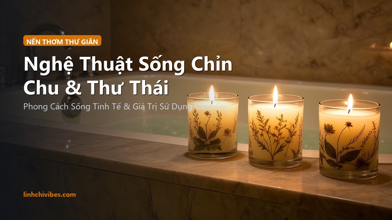 Top 10 Nến Thơm Sáp Đậu Nành Tự Nhiên Cao Cấp Cho Không Gian Thư Giãn 2026 - Nghệ thuật sống chỉn chu và thư thái (linhchivibes.com)