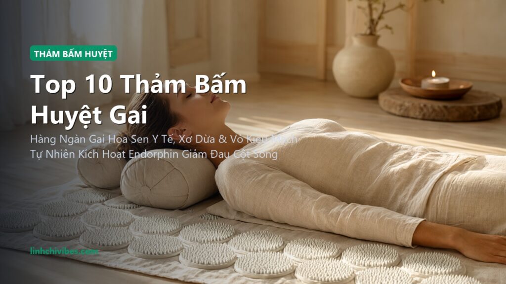 Top 10 Thảm Bấm Huyệt Gai Nhọn & Gối Massage Cổ Thư Giãn Giảm Đau Lưng 2026 (linhchivibes.com)