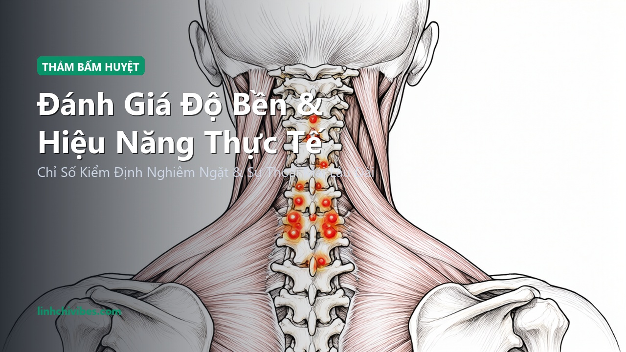 Top 10 Thảm Bấm Huyệt Gai Nhọn & Gối Massage Cổ Thư Giãn Giảm Đau Lưng 2026 - Đánh giá độ bền và hiệu năng thực tế (linhchivibes.com)