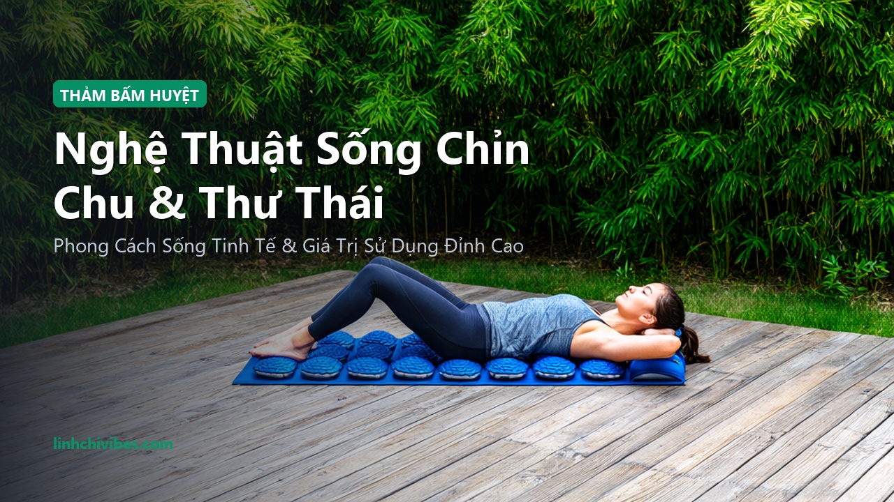 Top 10 Thảm Bấm Huyệt Gai Nhọn & Gối Massage Cổ Thư Giãn Giảm Đau Lưng 2026 - Nghệ thuật sống chỉn chu và thư thái (linhchivibes.com)