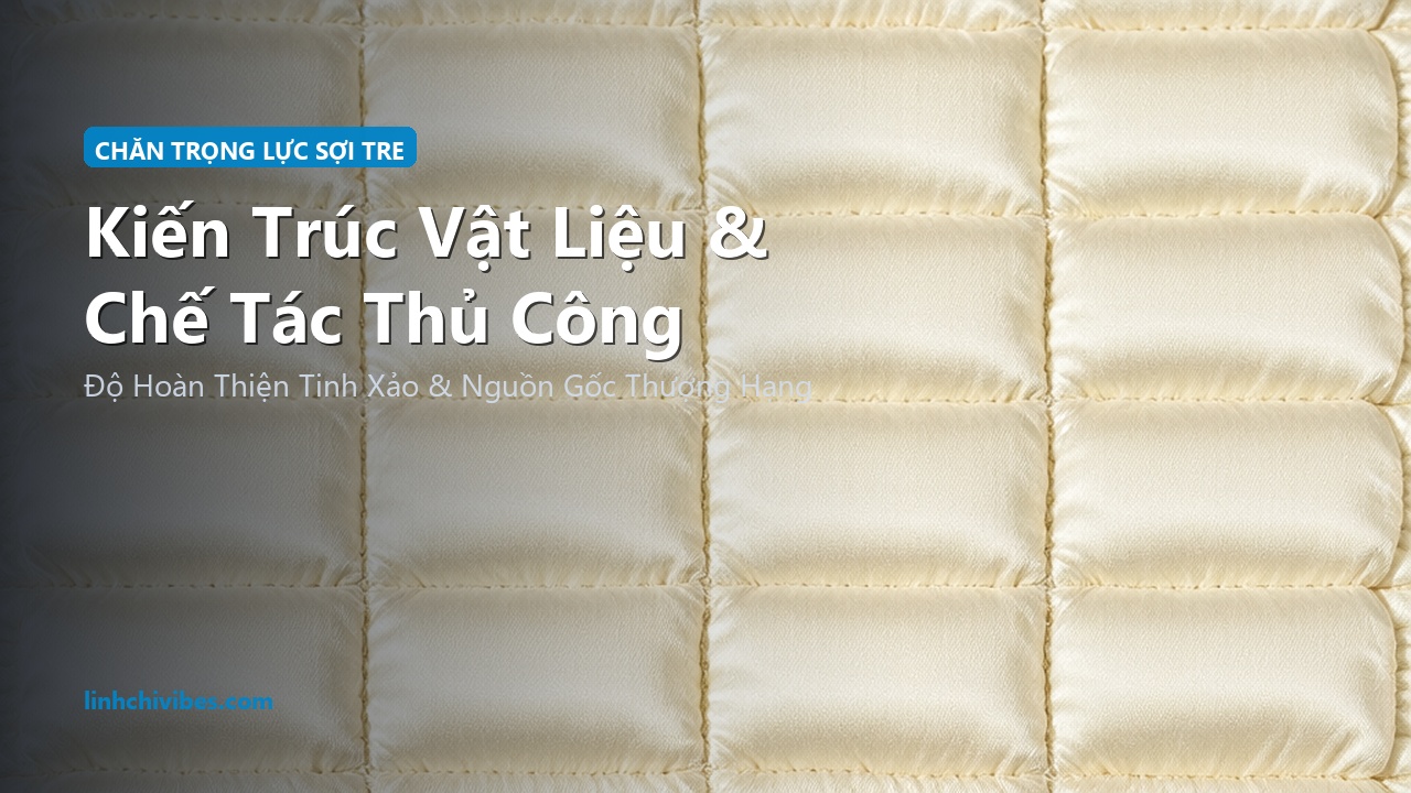 Top 10 Chăn Trọng Lực Sợi Tre Làm Mát Giảm Căng Thẳng Ngủ Ngon 2026 - Kiến trúc vật liệu và chế tác thủ công (linhchivibes.com)