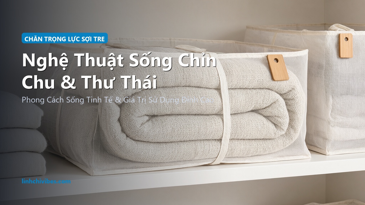 Top 10 Chăn Trọng Lực Sợi Tre Làm Mát Giảm Căng Thẳng Ngủ Ngon 2026 - Nghệ thuật sống chỉn chu và thư thái (linhchivibes.com)