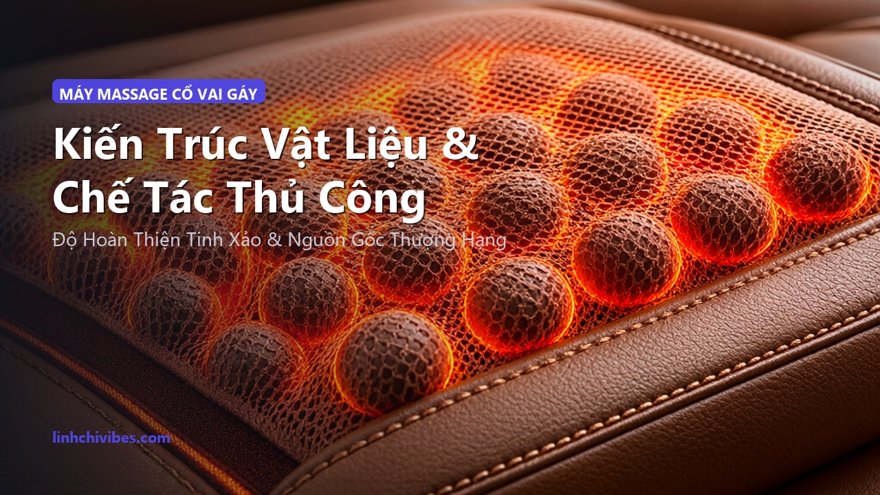Top 10 Máy Massage Cổ Vai Gáy Shiatsu Hồng Ngoại Đấm Bóp Chuyên Sâu 2026 - Kiến trúc vật liệu và chế tác thủ công (linhchivibes.com)