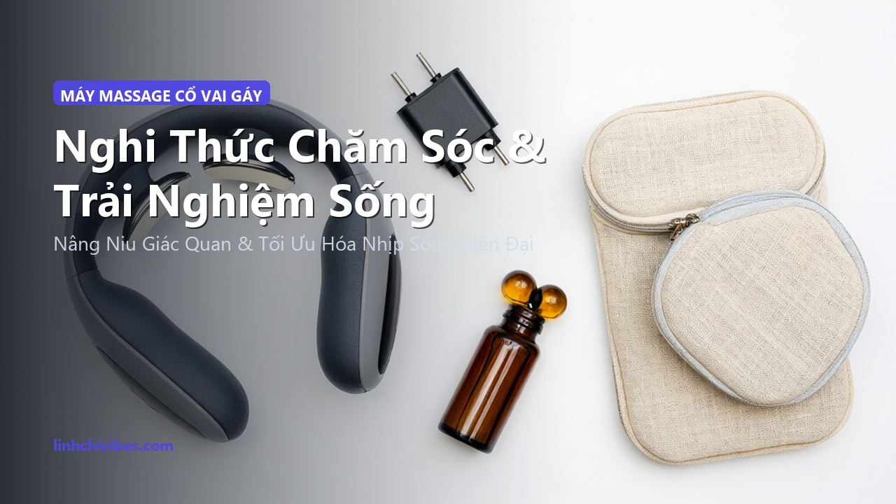 Top 10 Máy Massage Cổ Vai Gáy Shiatsu Hồng Ngoại Đấm Bóp Chuyên Sâu 2026 - Nghi thức chăm sóc và trải nghiệm sống (linhchivibes.com)