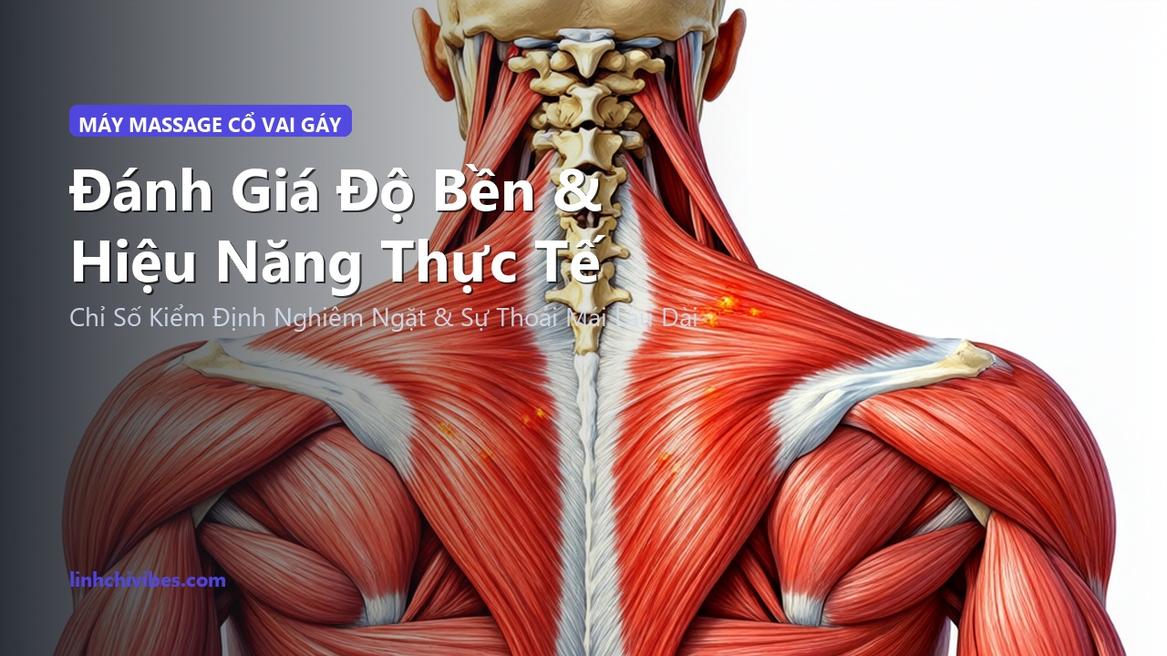 Top 10 Máy Massage Cổ Vai Gáy Shiatsu Hồng Ngoại Đấm Bóp Chuyên Sâu 2026 - Đánh giá độ bền và hiệu năng thực tế (linhchivibes.com)