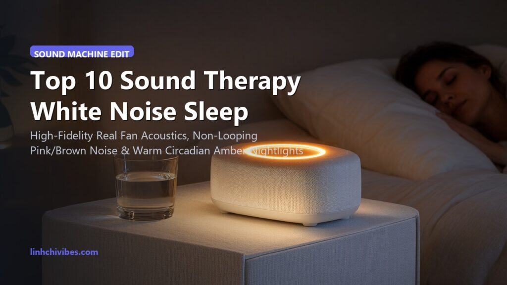 Top 10 Sound Therapy White Noise Sleep Machines for Uninterrupted Deep Sleep (linhchivibes.com)