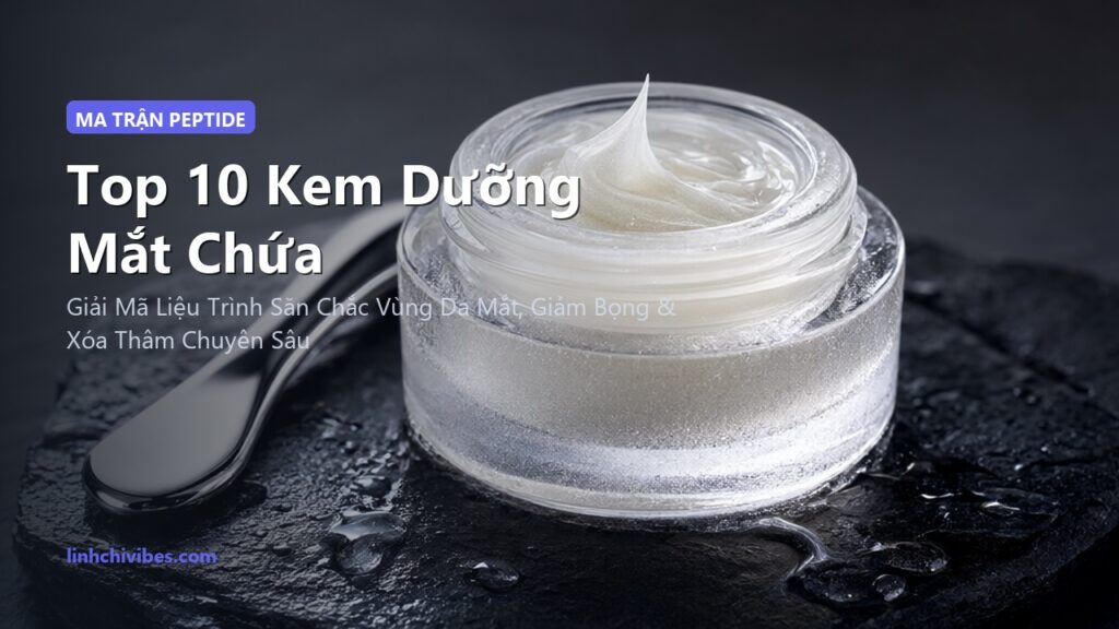 Top 10 Kem Dưỡng Mắt Chứa Phức Hợp Peptide Nâng Cơ & Xóa Nhăn 2026 (linhchivibes.com)