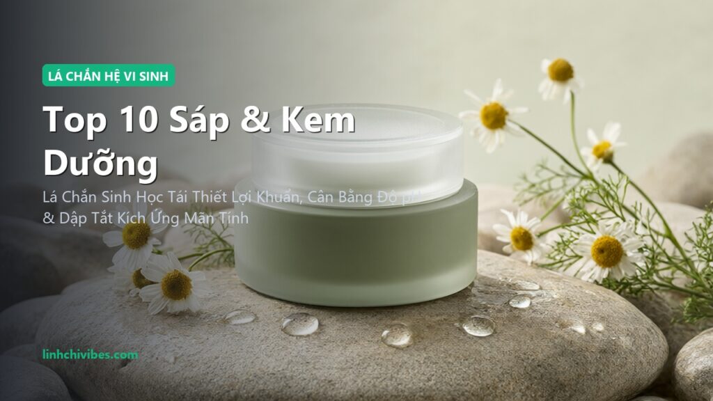 Top 10 Sáp & Kem Dưỡng Phục Hồi Hệ Vi Sinh Da Probiotic 2026 (linhchivibes.com)