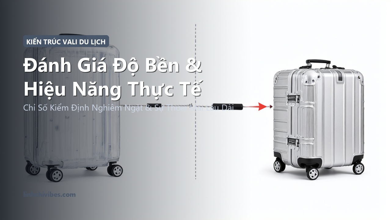 Top 10 Vali Kéo Polycarbonate Chống Bể Vỡ & Bánh Xe Kép Êm Ái 2026 - Đánh giá độ bền và hiệu năng (linhchivibes.com)