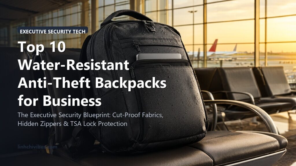 Top 10 Water-Resistant Anti-Theft Backpacks for Business Travel (linhchivibes.com)