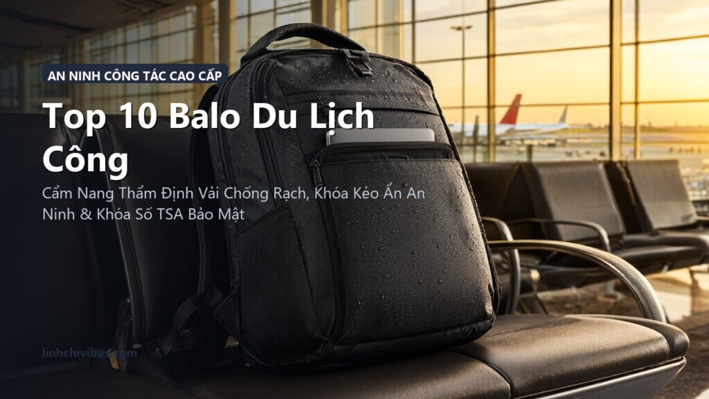 Top 10 Balo Du Lịch Công Tác Chống Trộm & Chống Nước Đỉnh Cao 2026 (linhchivibes.com)