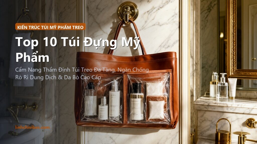 Top 10 Túi Đựng Mỹ Phẩm Du Lịch Có Móc Treo Chống Tràn Nước 2026 (linhchivibes.com)