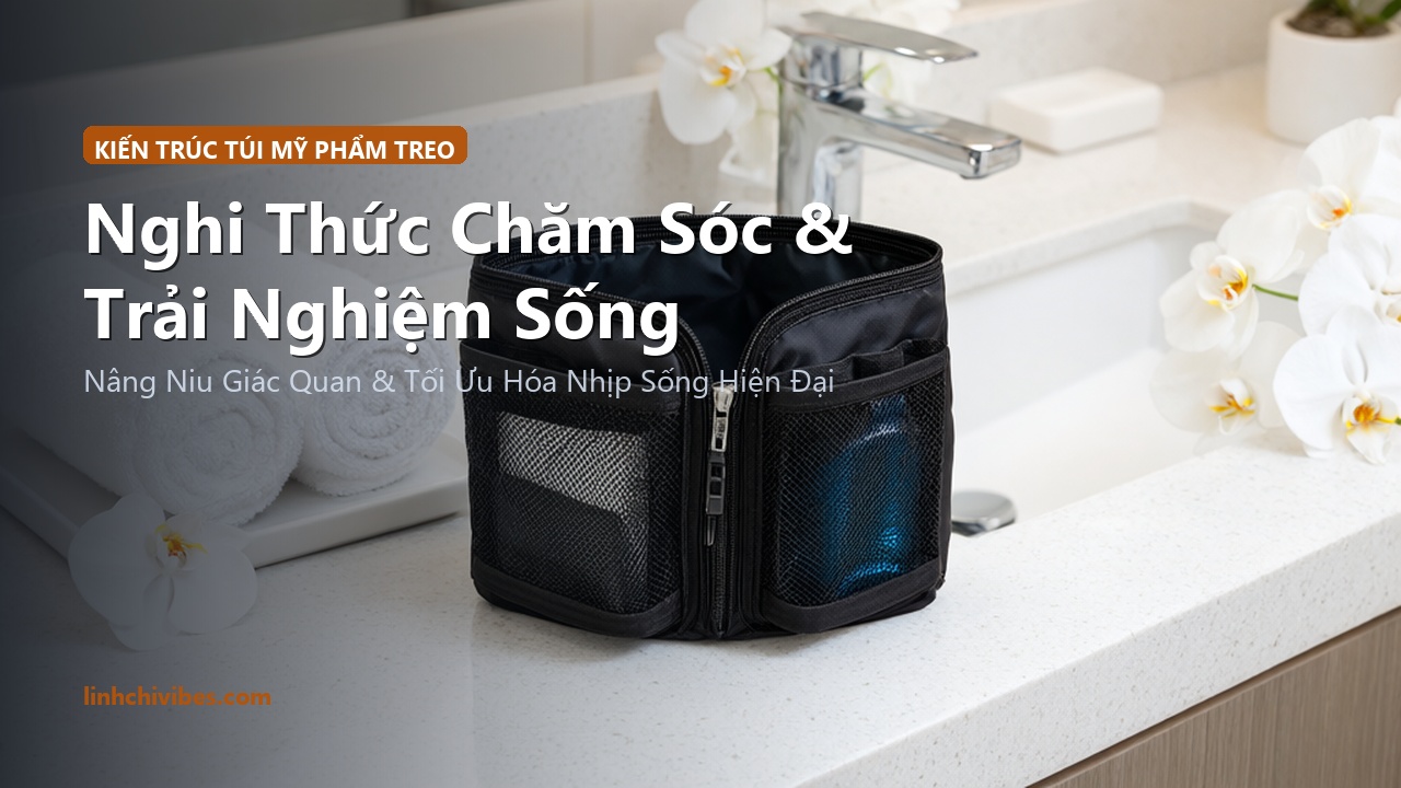 Top 10 Túi Đựng Mỹ Phẩm Du Lịch Có Móc Treo Chống Tràn Nước 2026 - Nghi thức sử dụng và trải nghiệm sống (linhchivibes.com)