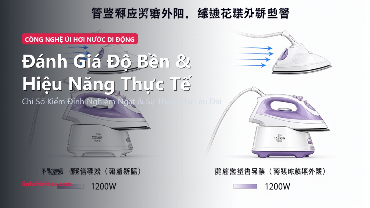 Top 10 Bàn Ủi Hơi Nước Cầm Tay Du Lịch Gấp Gọn Phẳng Lì 2026 - Đánh giá độ bền và hiệu năng (linhchivibes.com)