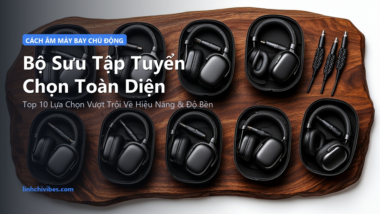 Top 10 Tai Nghe Chụp Tai Chống Ồn Chủ Động ANC Cách Âm Máy Bay 2026 - Bộ sưu tập tuyển chọn hàng đầu (linhchivibes.com)