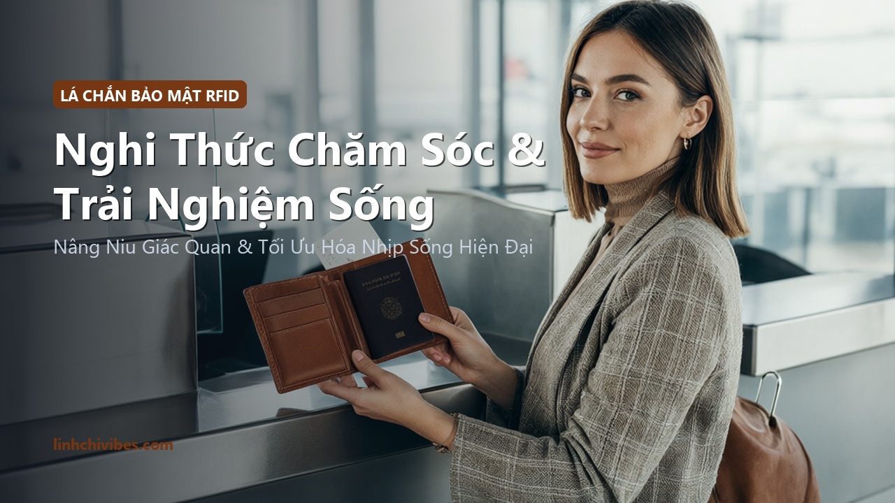 Top 10 Ví Đựng Hộ Chiếu Da Thật Chống Quét Trộm Sóng RFID 2026 - Nghi thức sử dụng và trải nghiệm sống (linhchivibes.com)