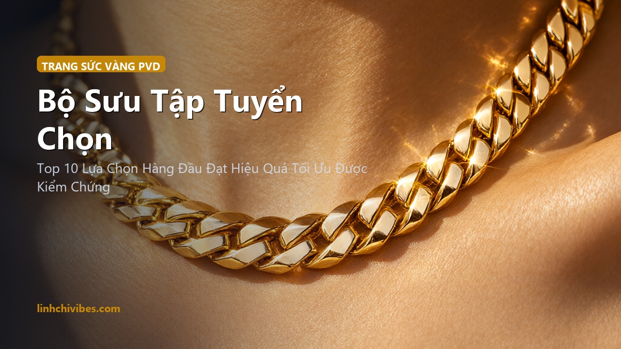 Top 10 Món Trang Sức Mạ Vàng 18K PVD Kháng Nước Đeo Hàng Ngày Không Lo Xỉn Màu - Bộ sưu tập tuyển chọn (linhchivibes.com)