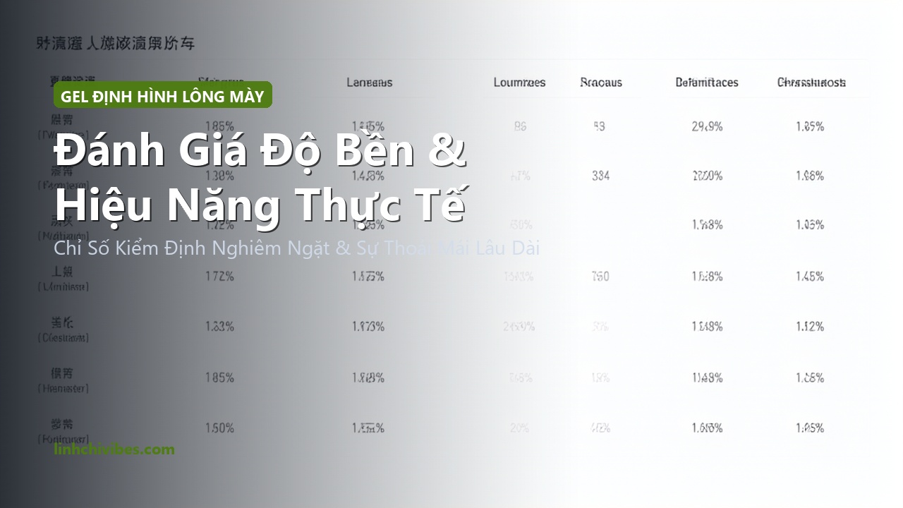 Top 10 Gel Chuốt Định Hình Lông Mày Nâng Cung Mày Tự Nhiên 2026 - Đánh giá độ bền và hiệu năng (linhchivibes.com)