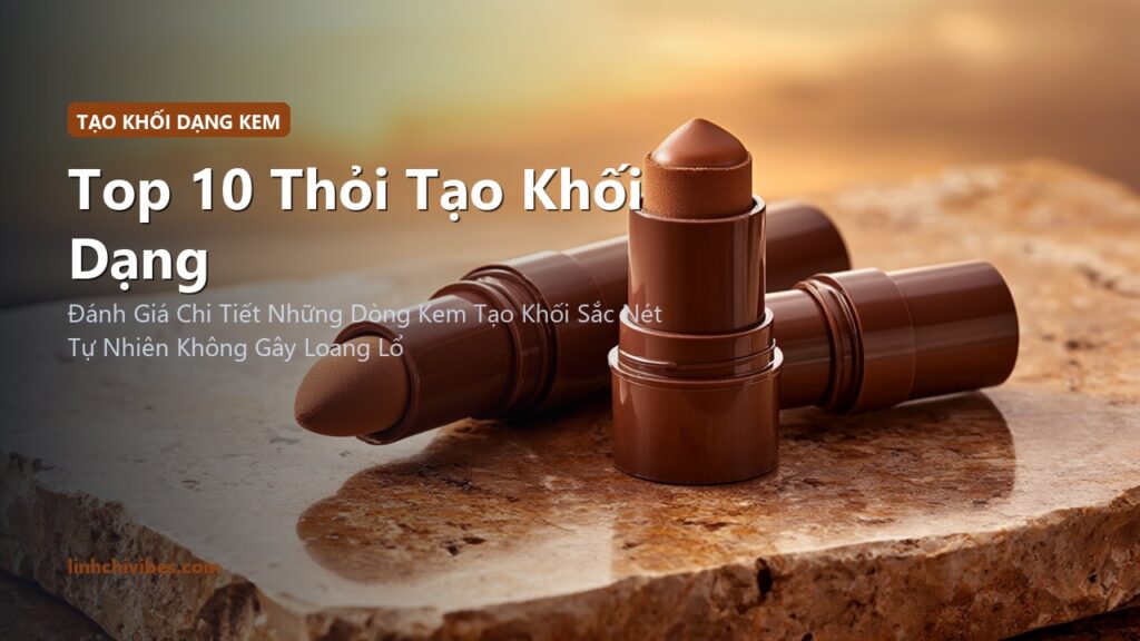 Top 10 Thỏi Tạo Khối Dạng Kem & Bronzer Điêu Khắc Gương Mặt 2026 (linhchivibes.com)