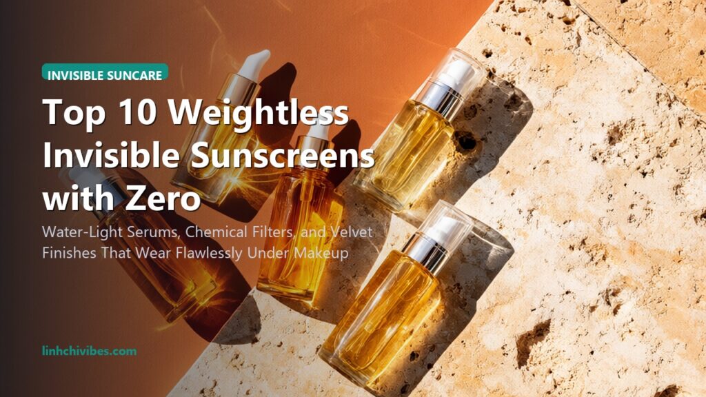 Top 10 Weightless Invisible Sunscreens with Zero White Cast for All Skin Tones (linhchivibes.com)