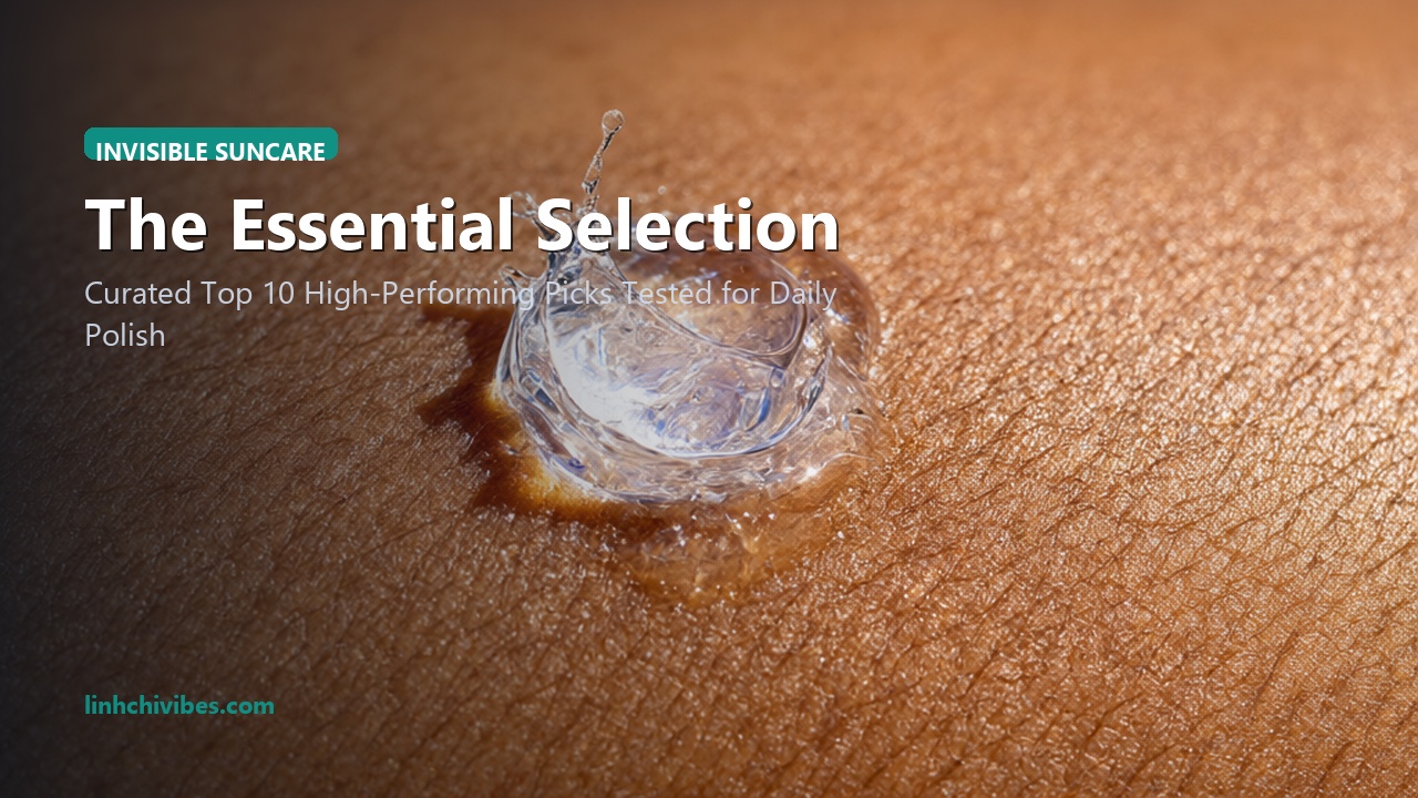 Top 10 Weightless Invisible Sunscreens with Zero White Cast for All Skin Tones - Curated Selection (linhchivibes.com)