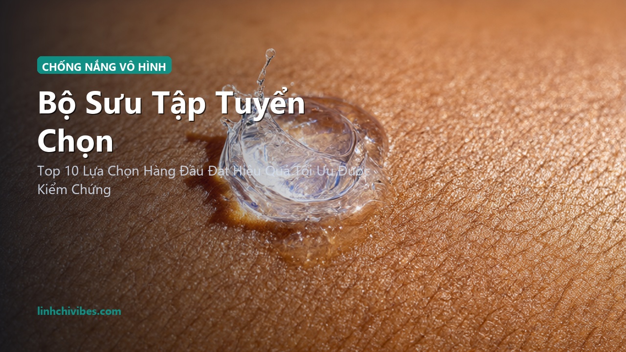 Top 10 Kem Chống Nắng Vô Hình Không Vệt Trắng Mỏng Nhẹ Thấm Nhanh Cho Mọi Tông Da - Bộ sưu tập tuyển chọn (linhchivibes.com)