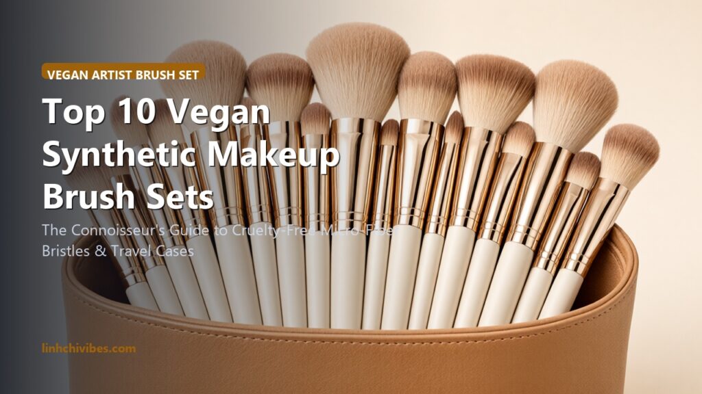 Top 10 Vegan Synthetic Makeup Brush Sets for Streak-Free Flawless Blending (linhchivibes.com)