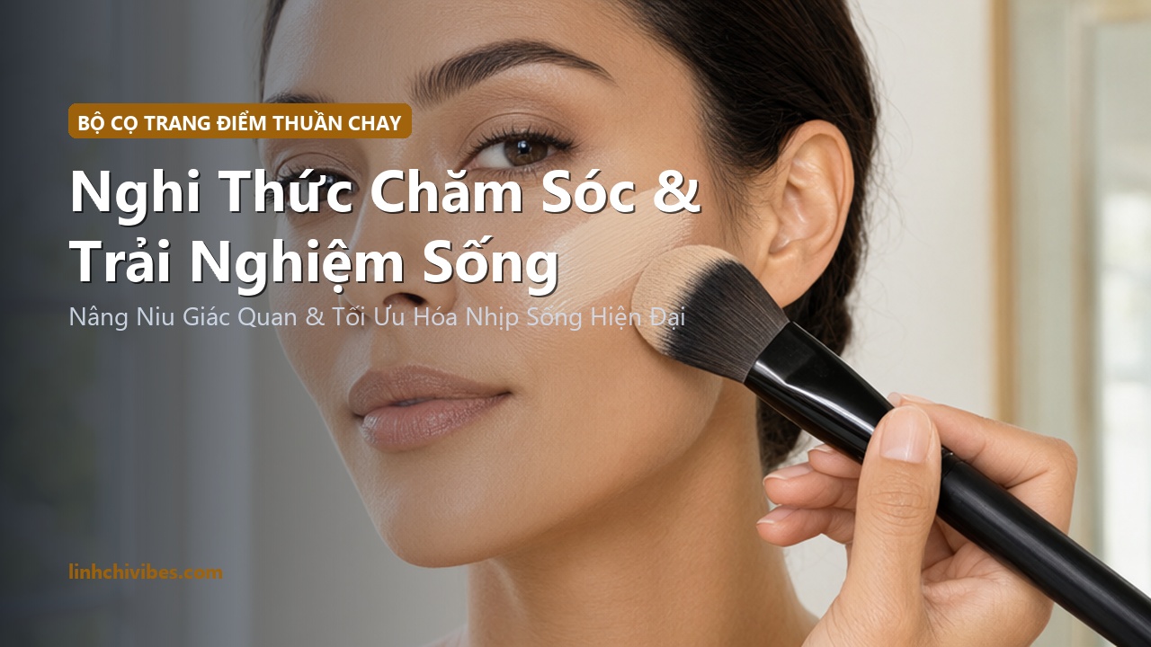 Top 10 Bộ Cọ Trang Điểm Sợi Thuần Chay Cao Cấp Mềm Mịn Tán Nền Đều 2026 - Nghi thức sử dụng và trải nghiệm sống (linhchivibes.com)