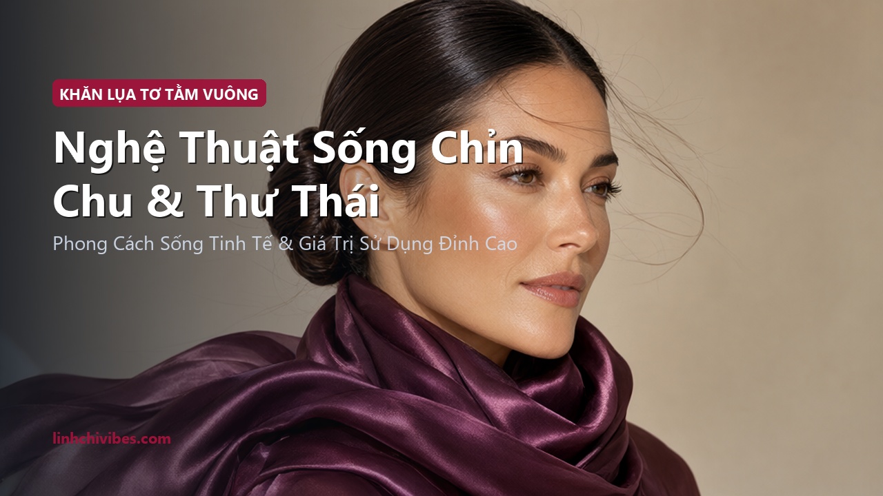 Top 10 Khăn Lụa Tơ Tằm Vuông 100% Phụ Kiện Quý Cô Paris Sang Trọng 2026 - Nghệ thuật sống chỉn chu (linhchivibes.com)