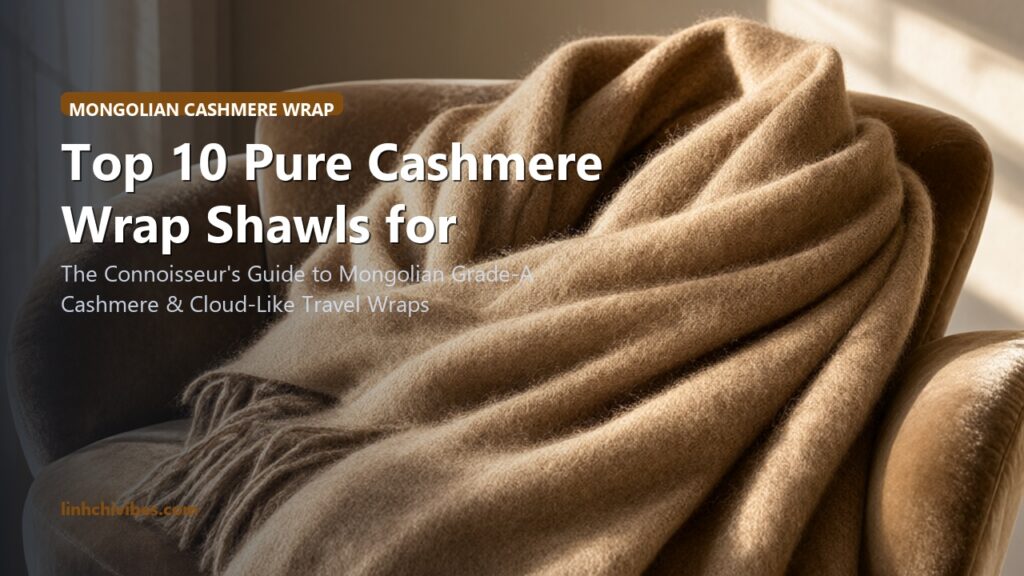 Top 10 Pure Cashmere Wrap Shawls for Long-Haul Travel and Winter Warmth (linhchivibes.com)