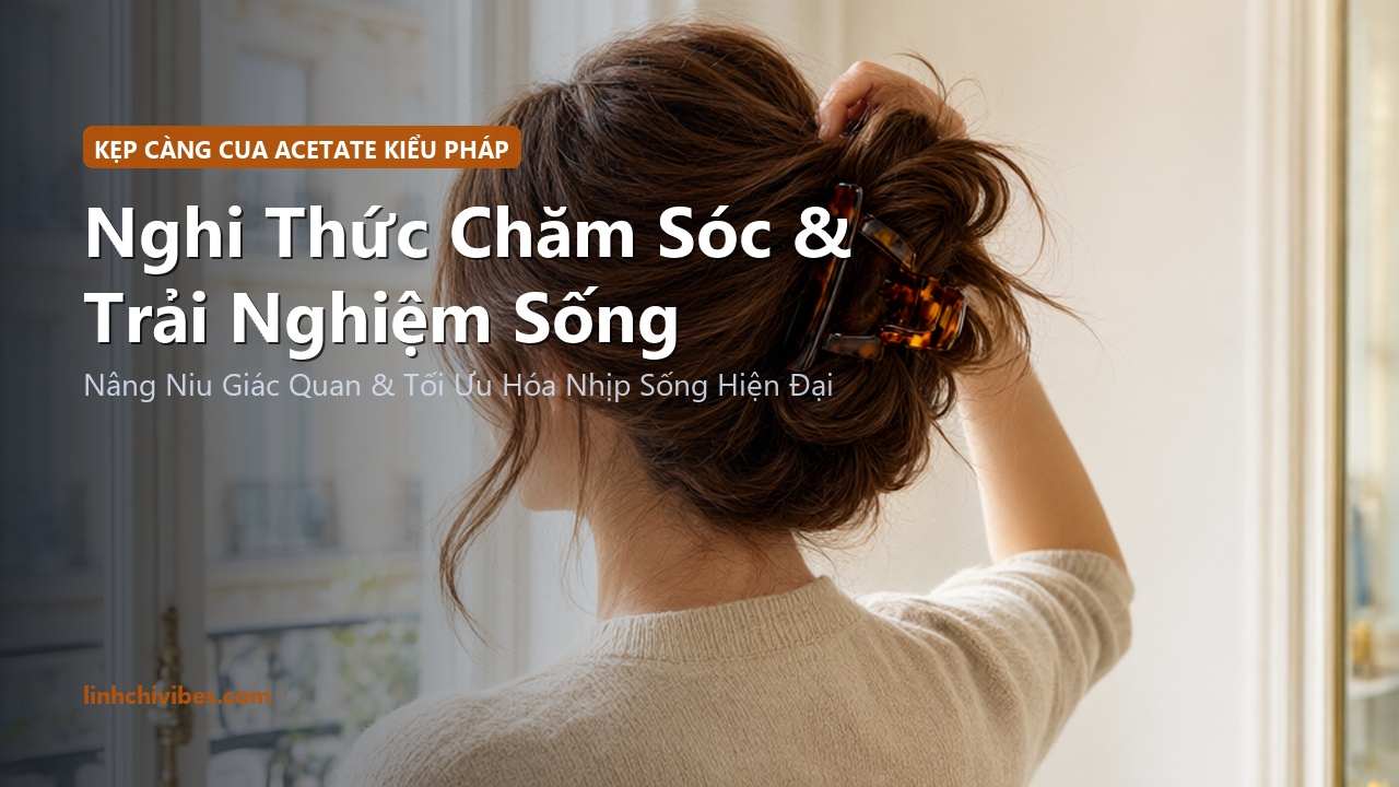 Top 10 Kẹp Càng Cua Acetate Kiểu Pháp Cao Cấp Giữ Nếp Tóc Không Gãy Rụng 2026 - Nghi thức sử dụng và trải nghiệm sống (linhchivibes.com)