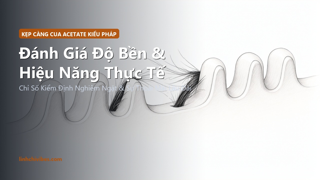 Top 10 Kẹp Càng Cua Acetate Kiểu Pháp Cao Cấp Giữ Nếp Tóc Không Gãy Rụng 2026 - Đánh giá độ bền và hiệu năng (linhchivibes.com)