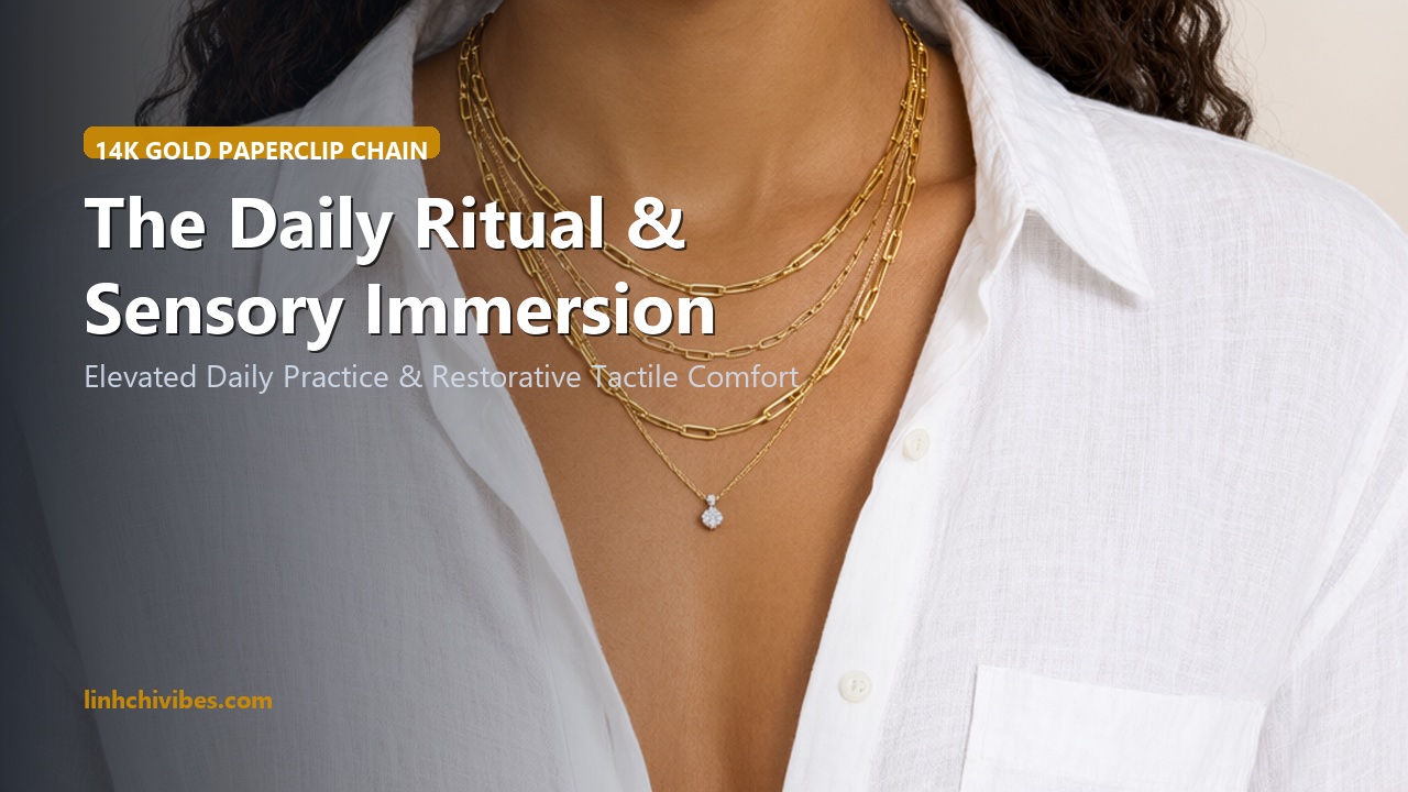 Top 10 14K Gold Paperclip Chain Necklaces for Timeless Layered Elegance - Daily Ritual & Lifestyle Integration (linhchivibes.com)