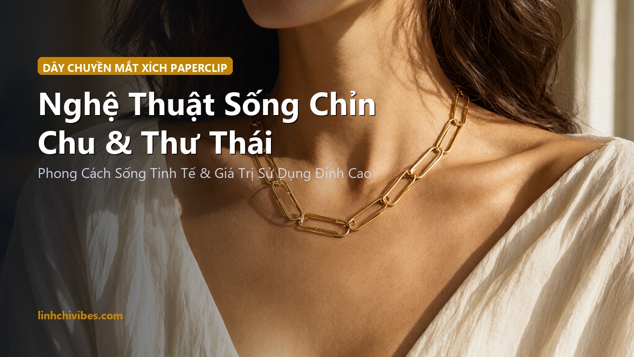 Top 10 Dây Chuyền Mắt Xích Paperclip Mạ Vàng 14K Thời Thượng Không Gỉ 2026 - Nghệ thuật sống chỉn chu (linhchivibes.com)