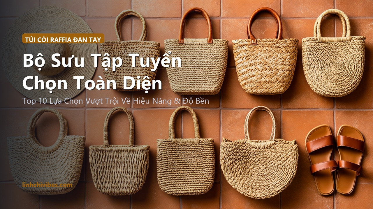 Top 10 Túi Cói Raffia Đan Tay Phối Da Dạo Phố Biển Mùa Hè 2026 - Bộ sưu tập tuyển chọn hàng đầu (linhchivibes.com)