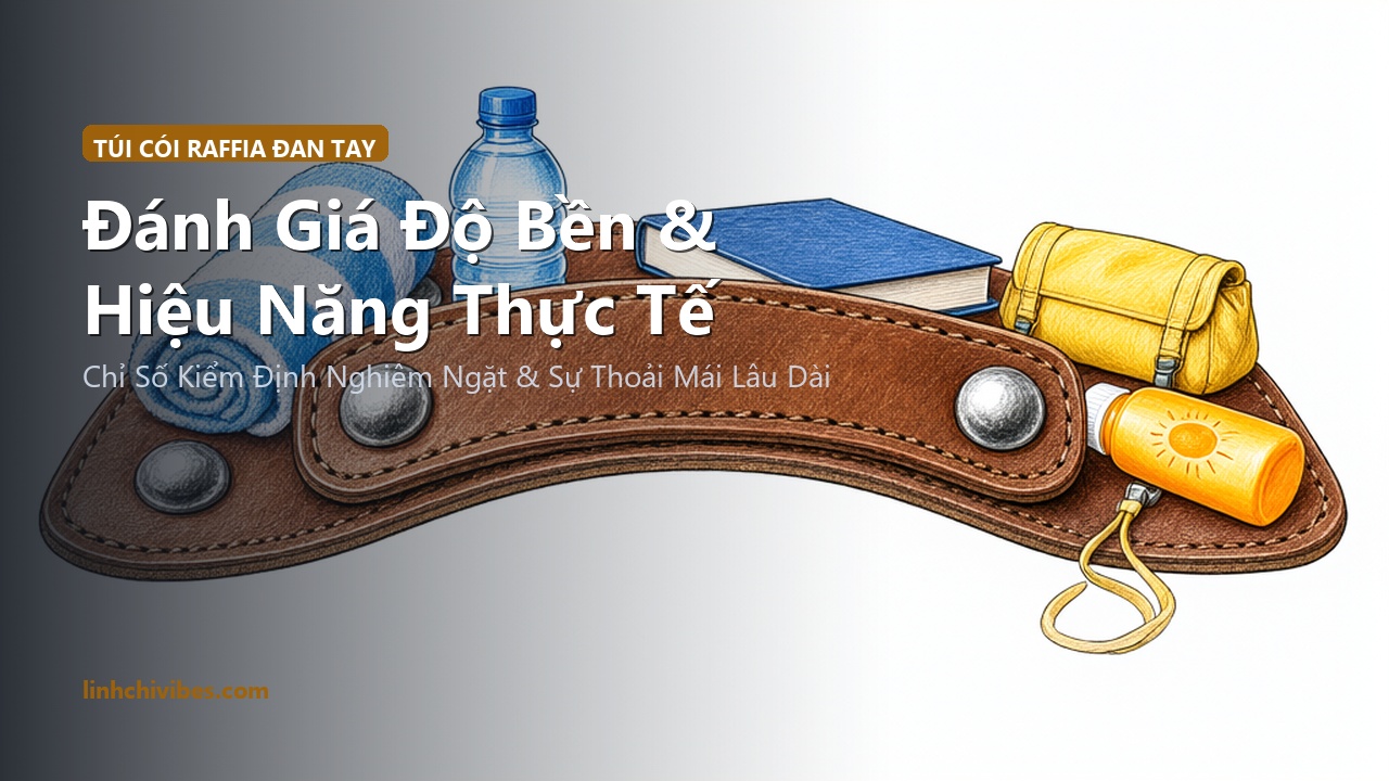 Top 10 Túi Cói Raffia Đan Tay Phối Da Dạo Phố Biển Mùa Hè 2026 - Đánh giá độ bền và hiệu năng (linhchivibes.com)