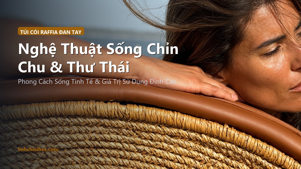 Top 10 Túi Cói Raffia Đan Tay Phối Da Dạo Phố Biển Mùa Hè 2026 - Nghệ thuật sống chỉn chu (linhchivibes.com)