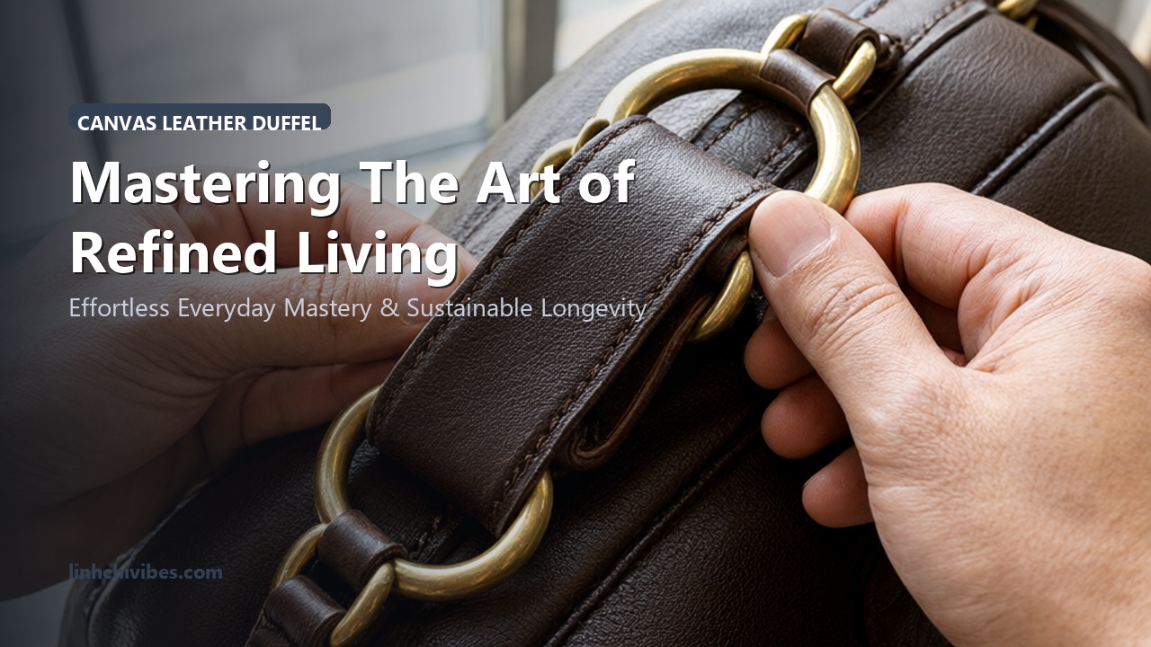 Top 10 Canvas and Leather Weekend Duffel Bags for Timeless Getaways - Mastering Refined Living (linhchivibes.com)