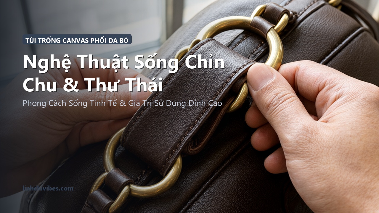 Top 10 Túi Trống Du Lịch Cuối Tuần Vải Canvas Phối Da Bò Cao Cấp 2026 - Nghệ thuật sống chỉn chu (linhchivibes.com)