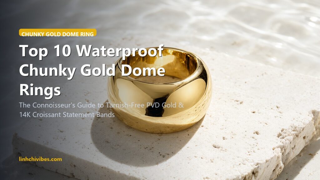 Top 10 Waterproof Chunky Gold Dome Rings for Everyday Sculptural Stacking (linhchivibes.com)