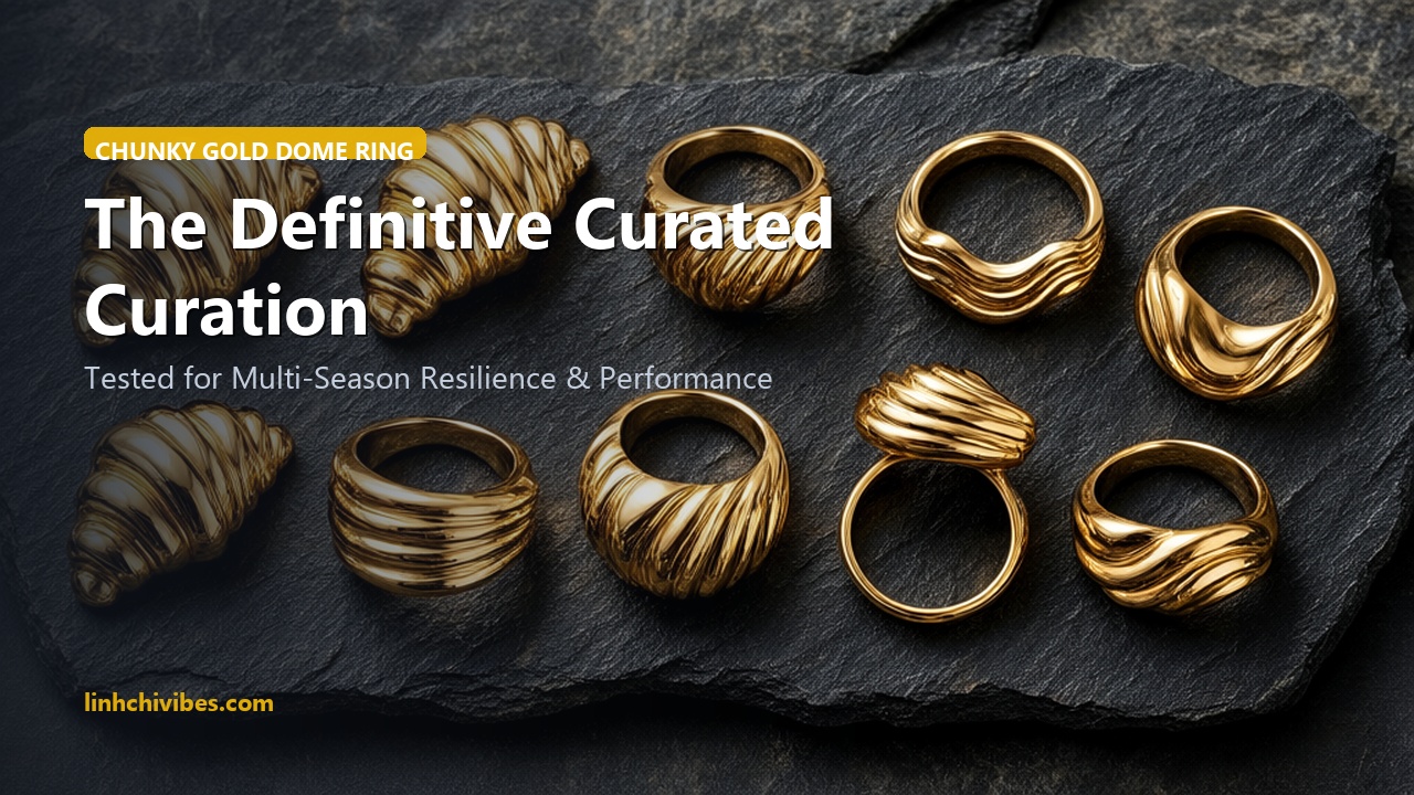 Top 10 Waterproof Chunky Gold Dome Rings for Everyday Sculptural Stacking - The Curated Edit (linhchivibes.com)