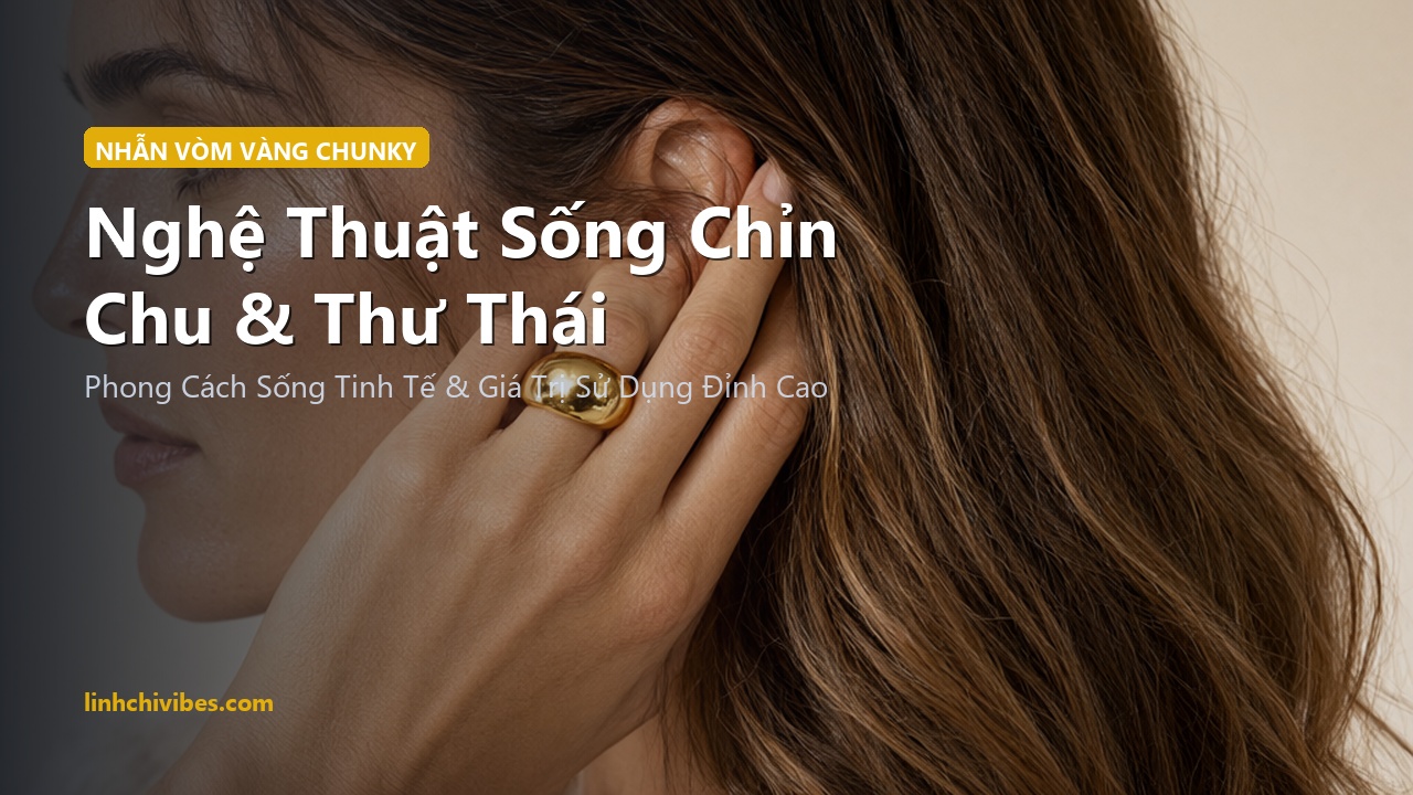 Top 10 Nhẫn Vòm Vàng Chunky Không Gỉ Chống Nước Đeo Hàng Ngày 2026 - Nghệ thuật sống chỉn chu (linhchivibes.com)