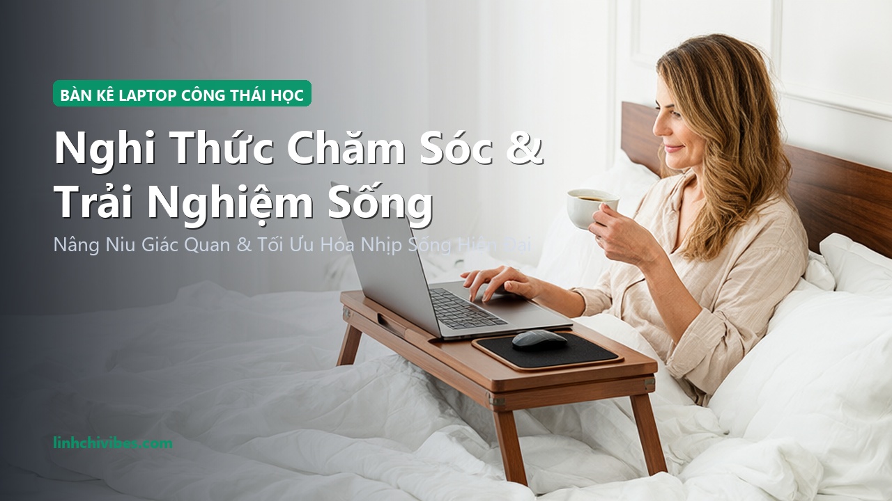 Top 10 Bàn Kê Laptop Đệm Êm Làm Việc Trên Giường Công Thái Học 2026 - Nghi thức sử dụng và trải nghiệm sống (linhchivibes.com)