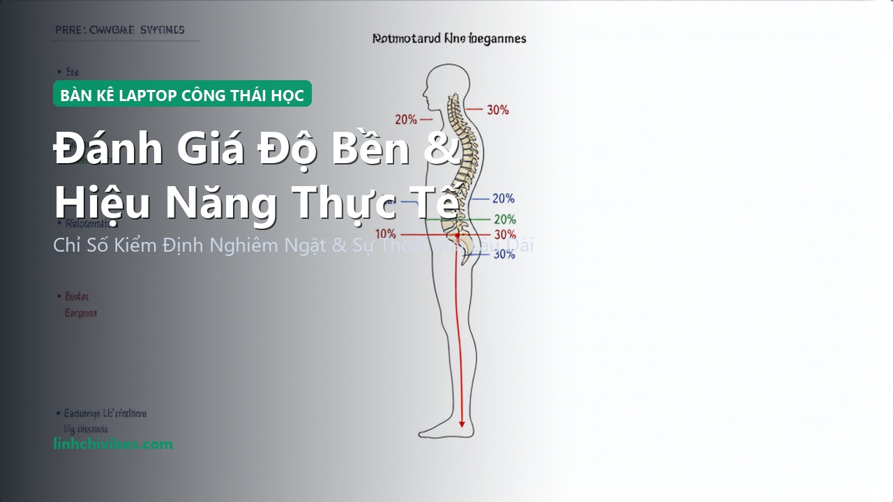 Top 10 Bàn Kê Laptop Đệm Êm Làm Việc Trên Giường Công Thái Học 2026 - Đánh giá độ bền và hiệu năng (linhchivibes.com)